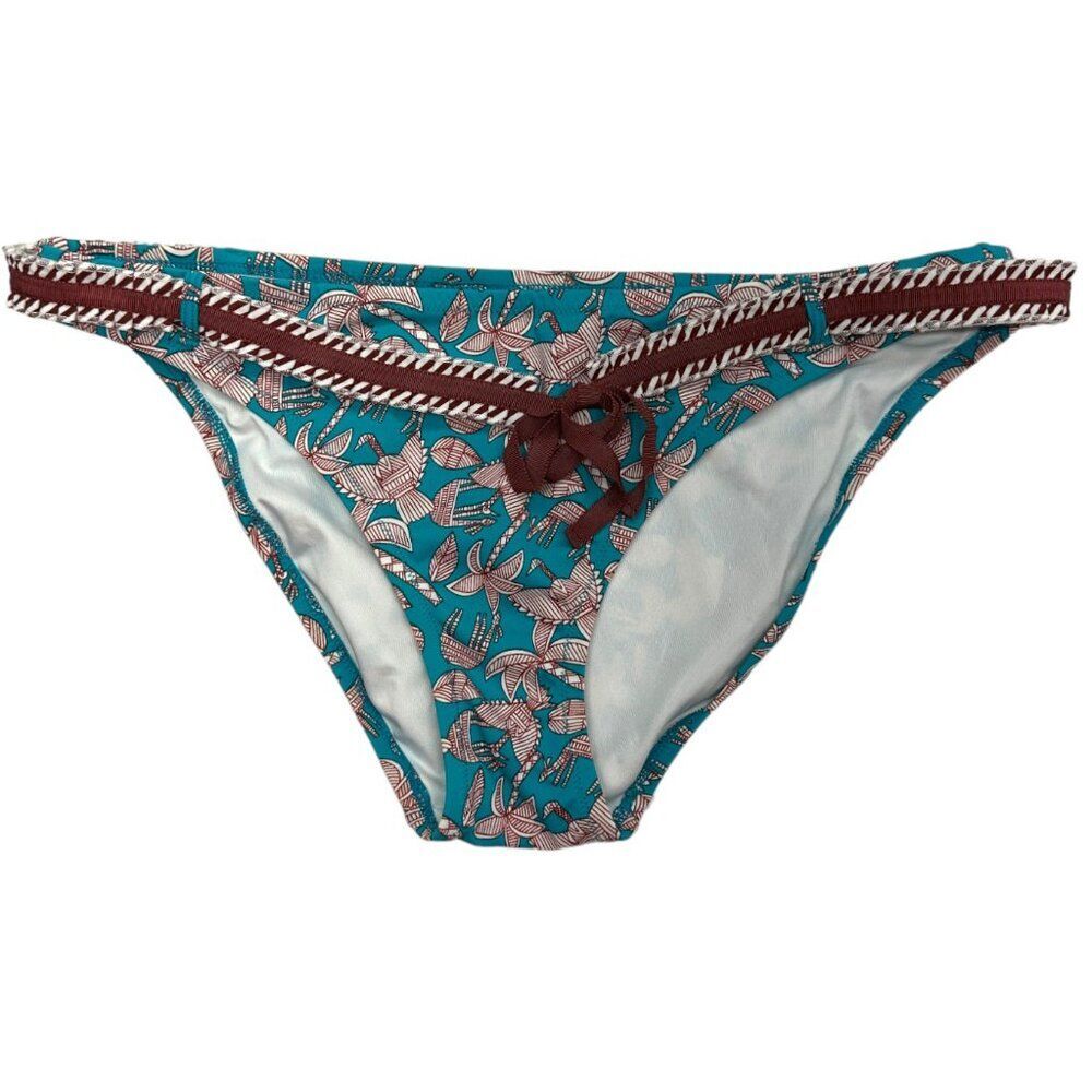 Victoria's Secret Tropical Belted Swim Bottoms (L)